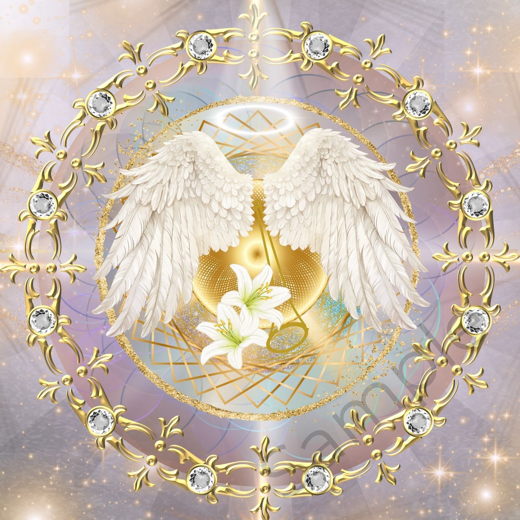 Archangel Gabriel, Visionary Art